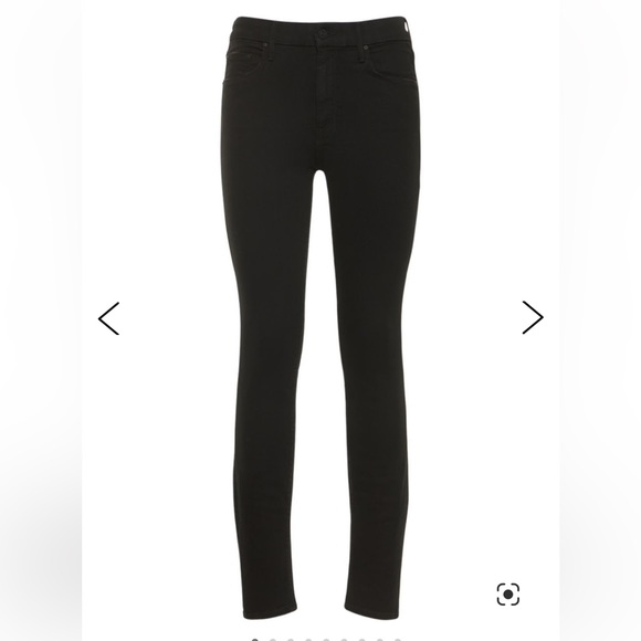 MOTHER THE LOOKER BLACK JEANS A MODEL SPY SIZE 27 - Picture 3 of 13